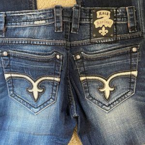 Rock Revival Jayden Rock Straight Denim Men's Size 32 x 34 NEW